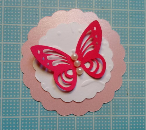 Tag Personalizada | Kit 10 Borboletas 3d Aguá Ouro Fino