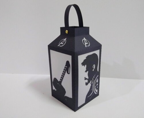 Thor Vingadores Marvel | Kit 05 Lanternas Decorativas