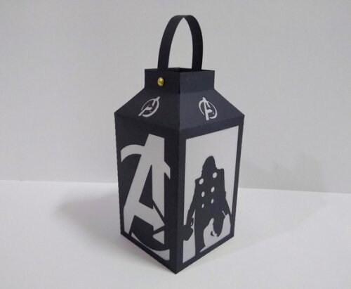 Thor Vingadores Marvel | Kit 12 Lanternas Decorativas
