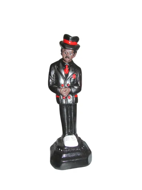 IMAGEM ZÉ PRETINHO - MALANDRO- UMBANDA/CANDOMBLÉ - 20 CM