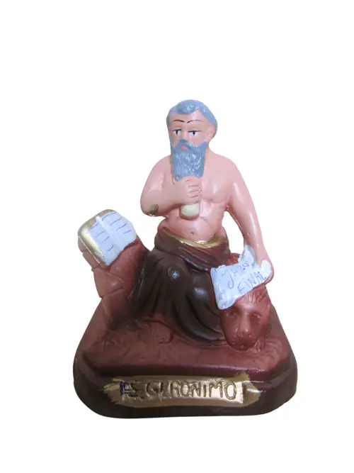 IMAGEM SÃO JERÔNIMO - XANGÔ - UMBANDA/CANDOMBLÉ - 20 CM