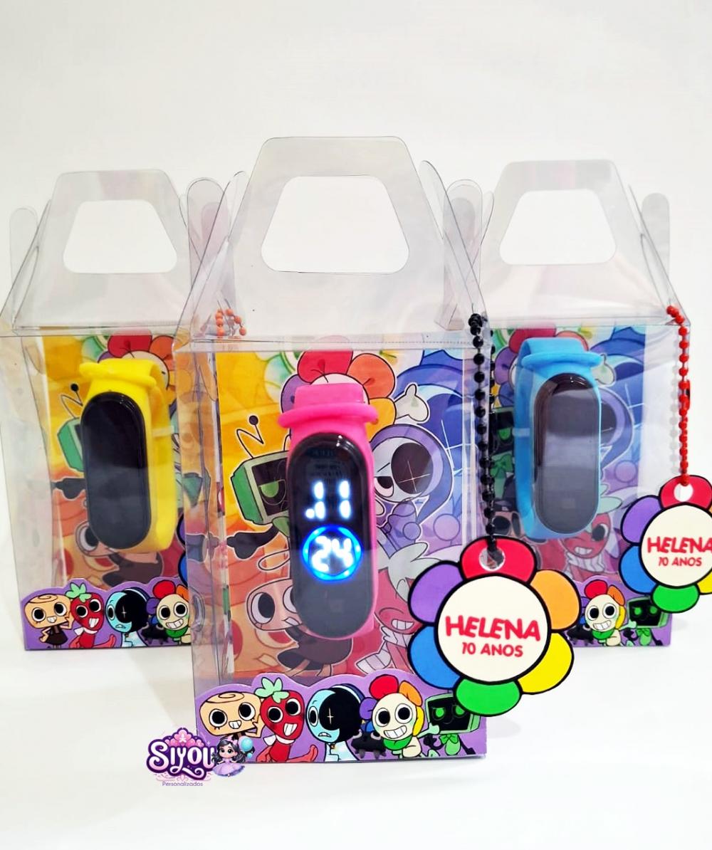 Relógio Digital na Caixinha personalizado