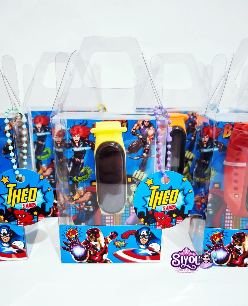 Relógio Digital na Caixinha personalizado