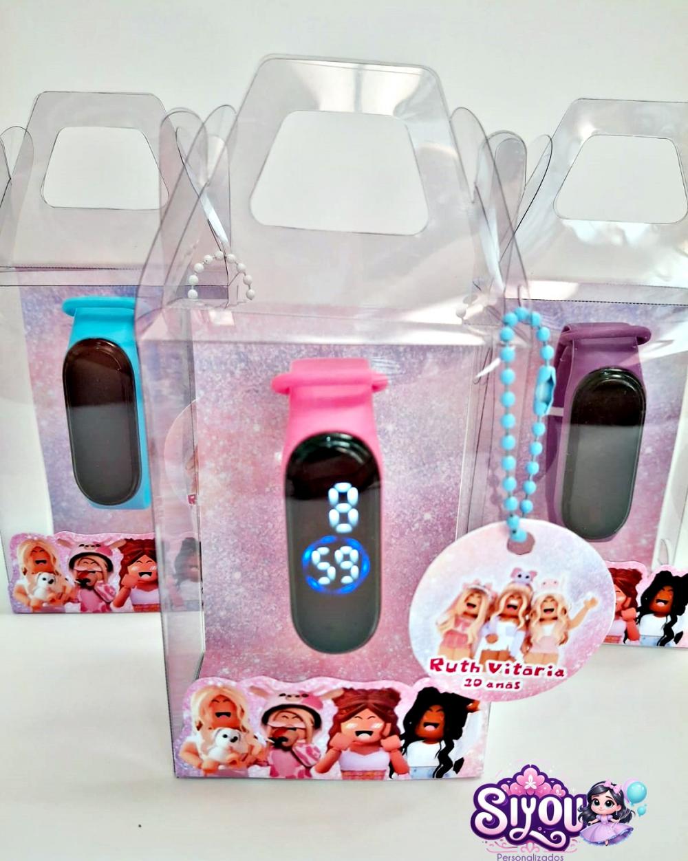 Relógio Digital na Caixinha personalizado