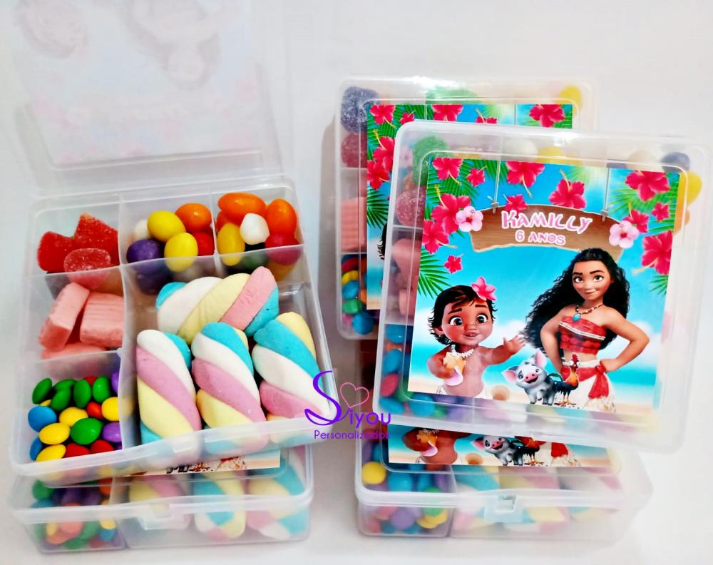 Caixinha 6 Divisórias personalizada