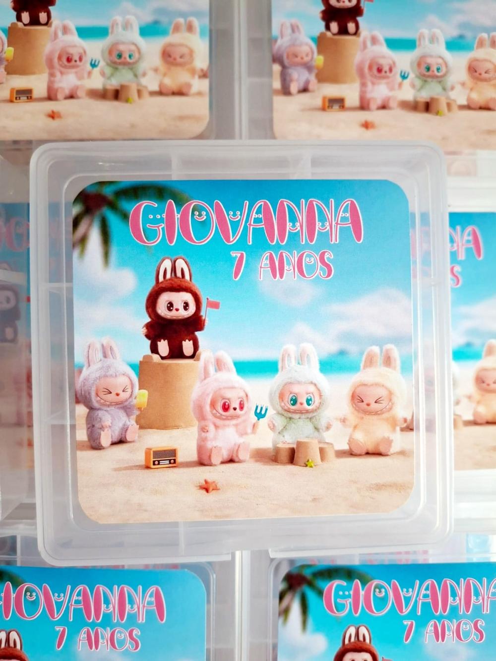 Caixinha 6 Divisórias personalizada