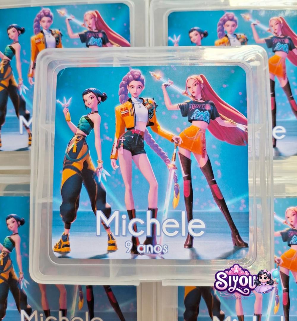 Caixinha 6 Divisórias personalizada