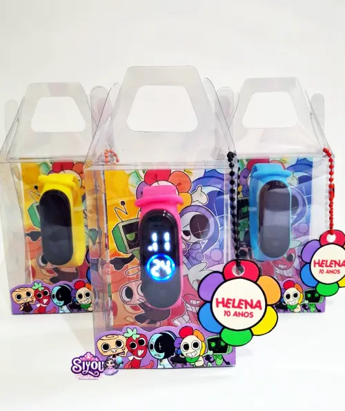 Relógio Digital na Caixinha