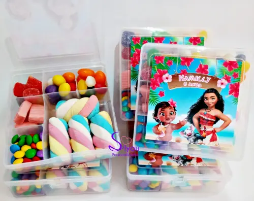 Caixinha 6 Divisórias personalizada