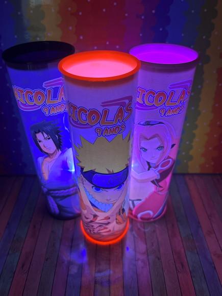 20 Luminárias de Led para Festa - Naruto