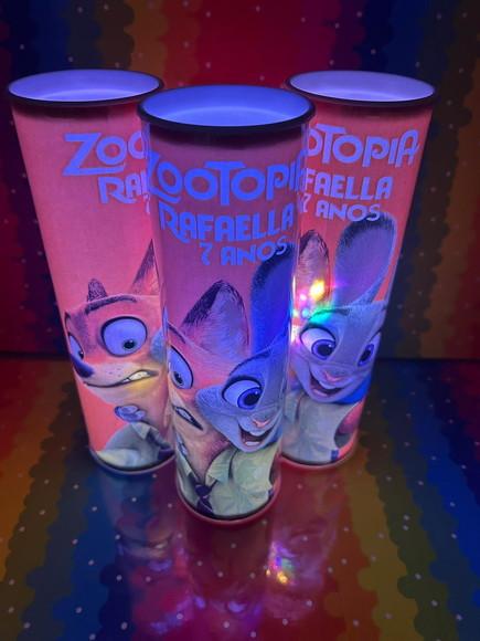 20 Luminarias de Led para Festa - Festa Zootopia