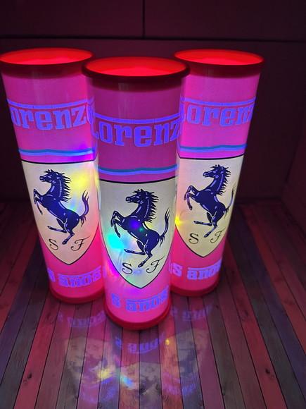 20 Luminarias de Led para Festa - Festa Ferrari