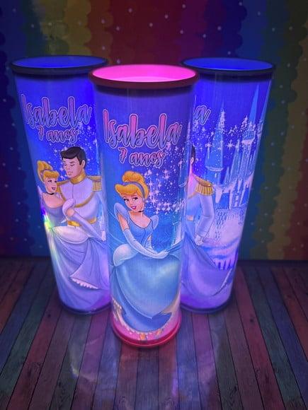 20 Luminarias de Led para Festa - Festa Cinderela