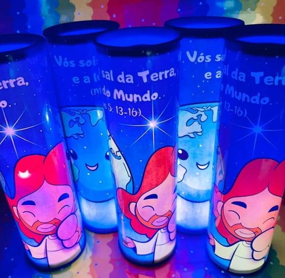 20 Luminarias de Led para Festa - Religiosa