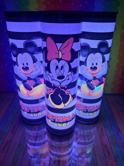 20 Luminarias de Led para Festa - Festa Minnie e Mickey