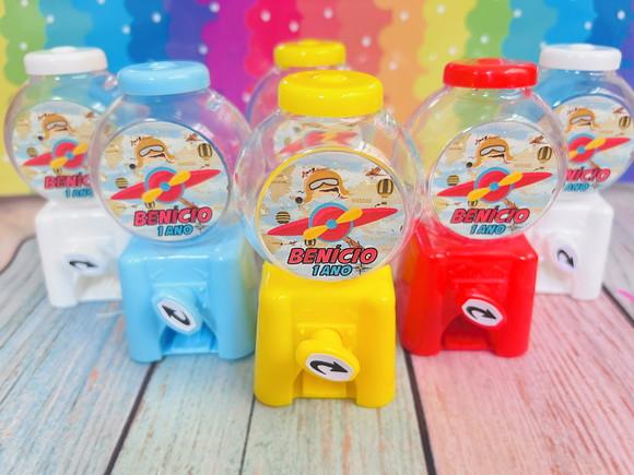 20 Mini Baleiro Candy Machine Aviador