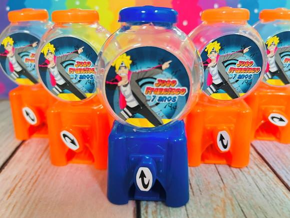 20 Lembrancinha Boruto Candy Machine