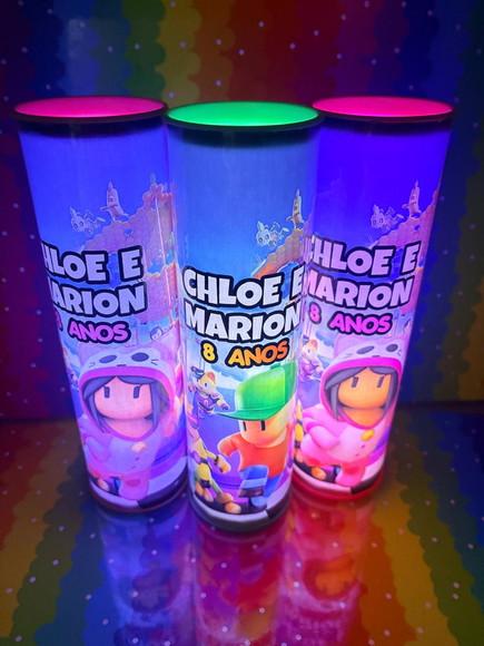 20 Luminarias de Led para Festa - Festa Stumble Guys