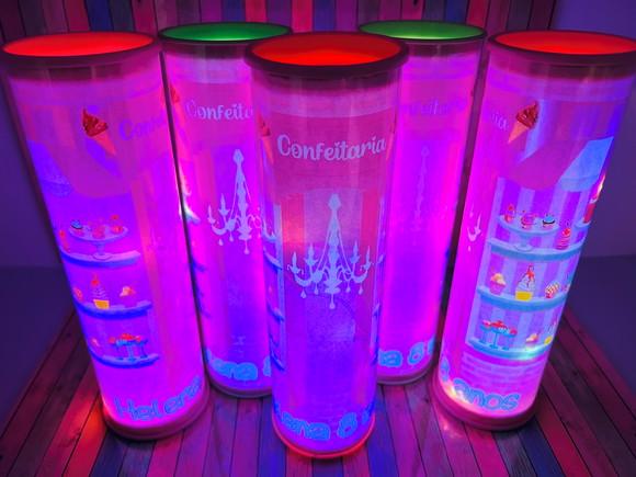 20 Luminarias de Led para Festa - Festa Confeitaria
