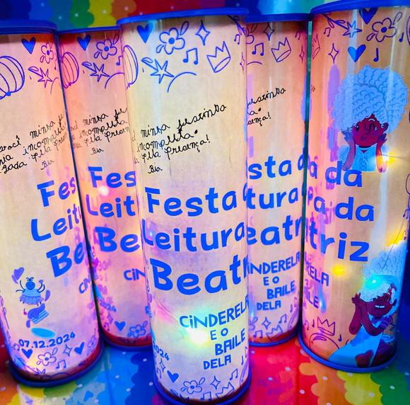 20 Luminarias de Led para Brindes - Clube do Livro