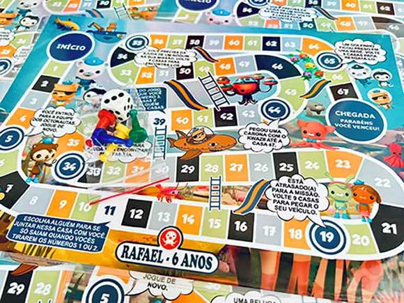 20 Jogo de Tabuleiro Octonautas -lembrancinha de Festa