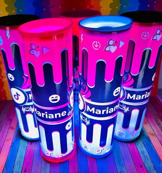 20 Luminárias de Led para Festa - Tiktok