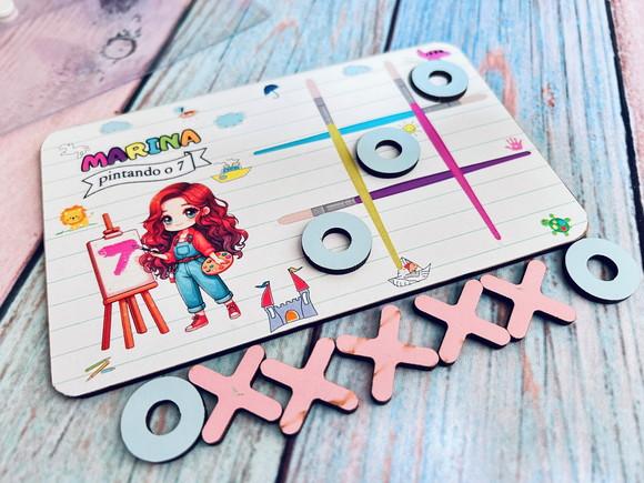 30 Jogo da Velha Personalizado Pintando o 7