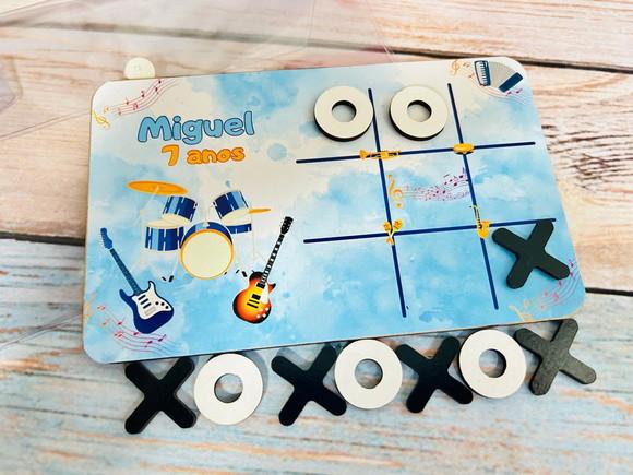 30 Jogo da Velha Personalizado Musica