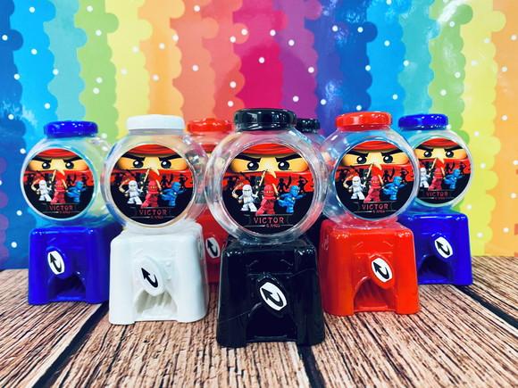 20 Mini Baleiro Candy Machine Ninjago