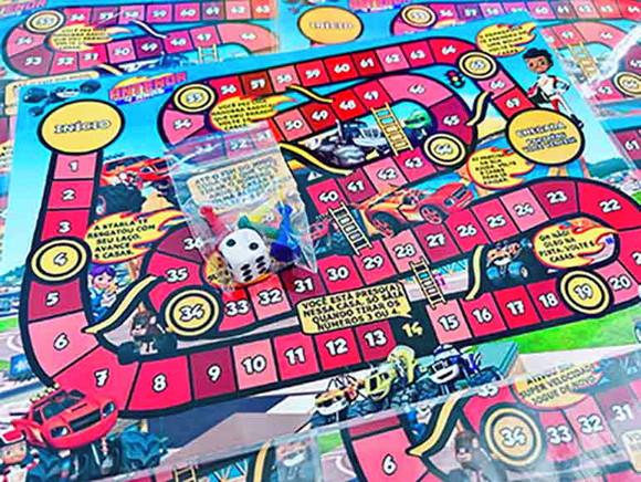 20 Jogo de Tabuleiro Blaze And The Monster Machine