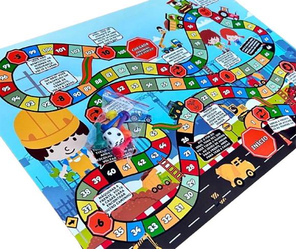 34 Jogo de Tabuleiro Personalizado Tamanho 40cm x 30 cm
