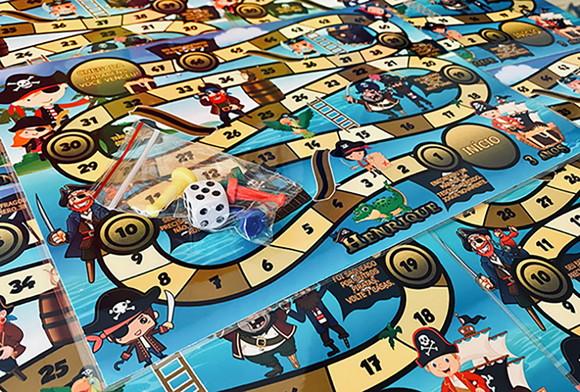 100 Jogo de Tabuleiro Qualquer Tema - Lembrancinhas / Brinde