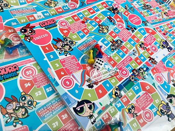 50 Jogo de Tabuleiro Personalizado Lembrancinha de Festa
