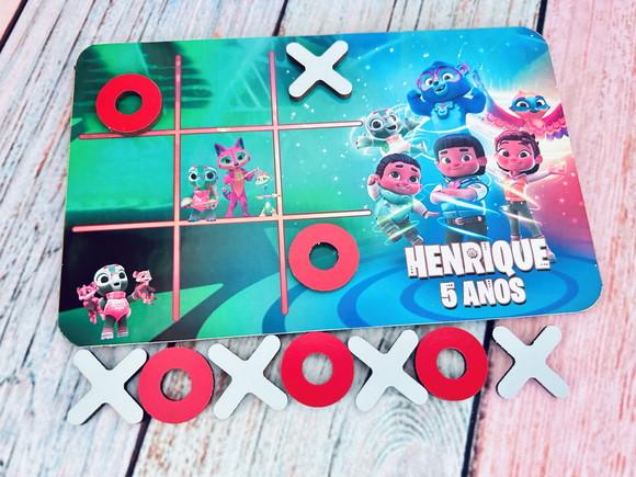 20 Jogo da Velha Personalizado Guardiões da Floresta