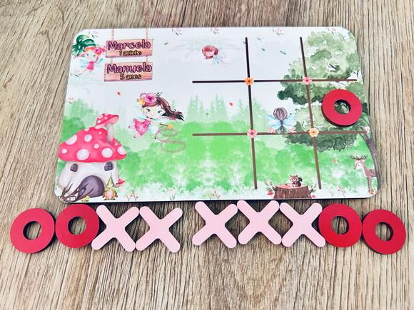20 Jogo da Velha Personalizado Fadas