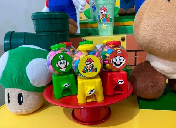 12 Mini Baleiro Candy Machine Personalizado 10 cm