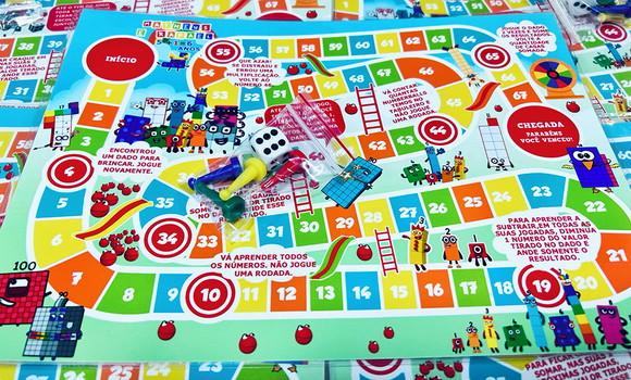 20 Jogo de Tabuleiro Numberblocks - Lembrancinha