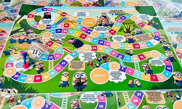 20 Jogo de Tabuleiro Festa Minions