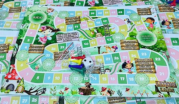 20 Jogo de Tabuleiro Bosque das Fadas - Lembrancinha