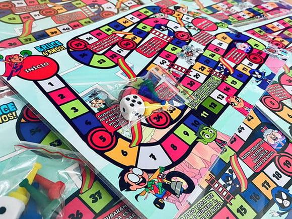 20 Jogo de Tabuleiro Jovens Titãs - Lembrancinha