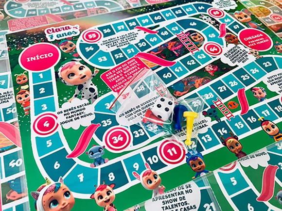 20 Jogo de Tabuleiro Festa Cry Babies