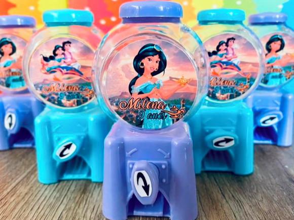 20 Lembrancinha Alladin / Jasmine Candy Machine