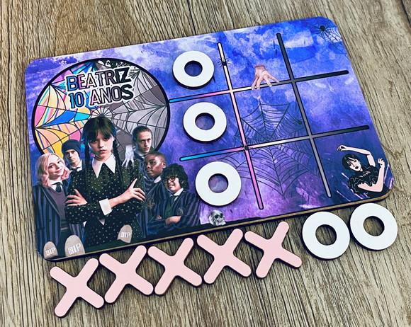 25 Jogo da Velha Personalizado com Sacolinha de Pvc