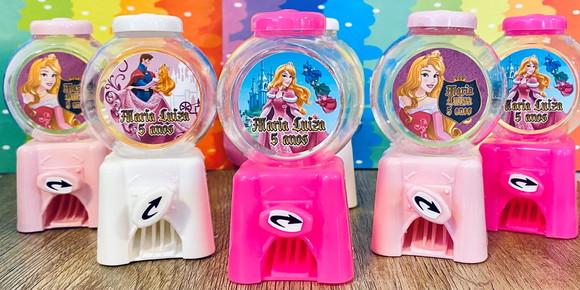 20 Lembrancinha Bela Adormecida Candy Machine