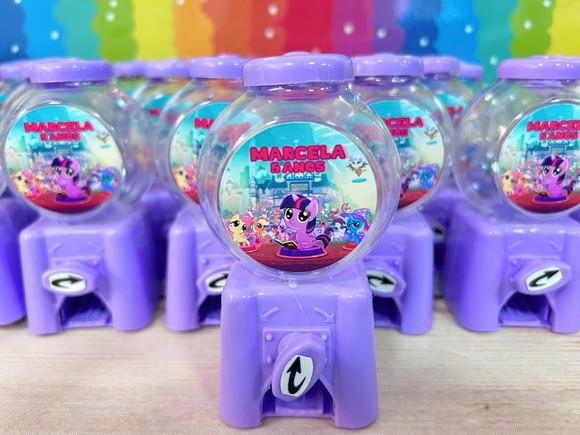 20 Lembrancinha My Little Poney Candy Machine