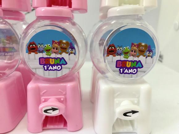 20 Lembrancinha Muppet Babies Candy Machine