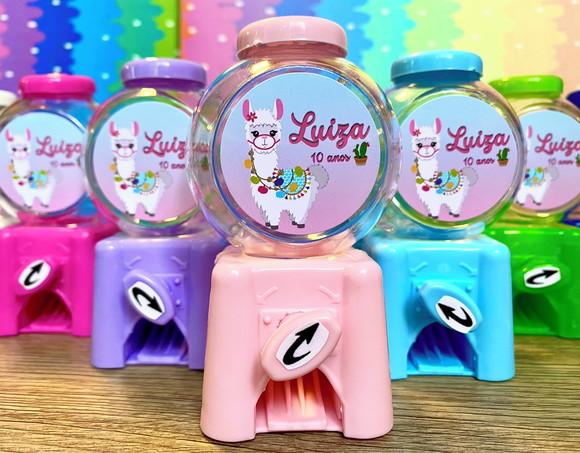20 Lembrancinha Lhama Candy Machine