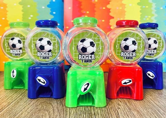 20 Lembrancinha Futebol Candy Machine