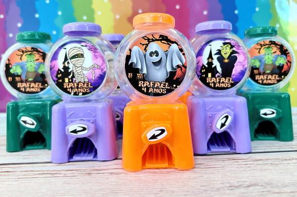 20 Lembrancinha Halloween Candy Machine
