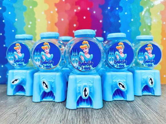 20 Lembrancinha Cinderela Candy Machine